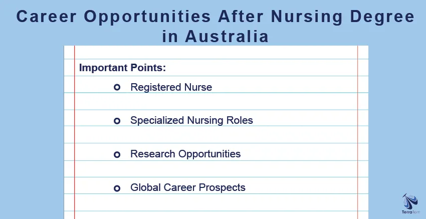 Career Opportunities After Completing a Nursing Degree in Australia