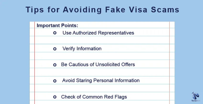 Tips for Avoiding Fake Visa Scams