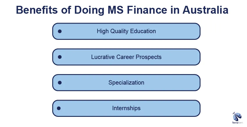 Benefits of doing mas finance in Australia