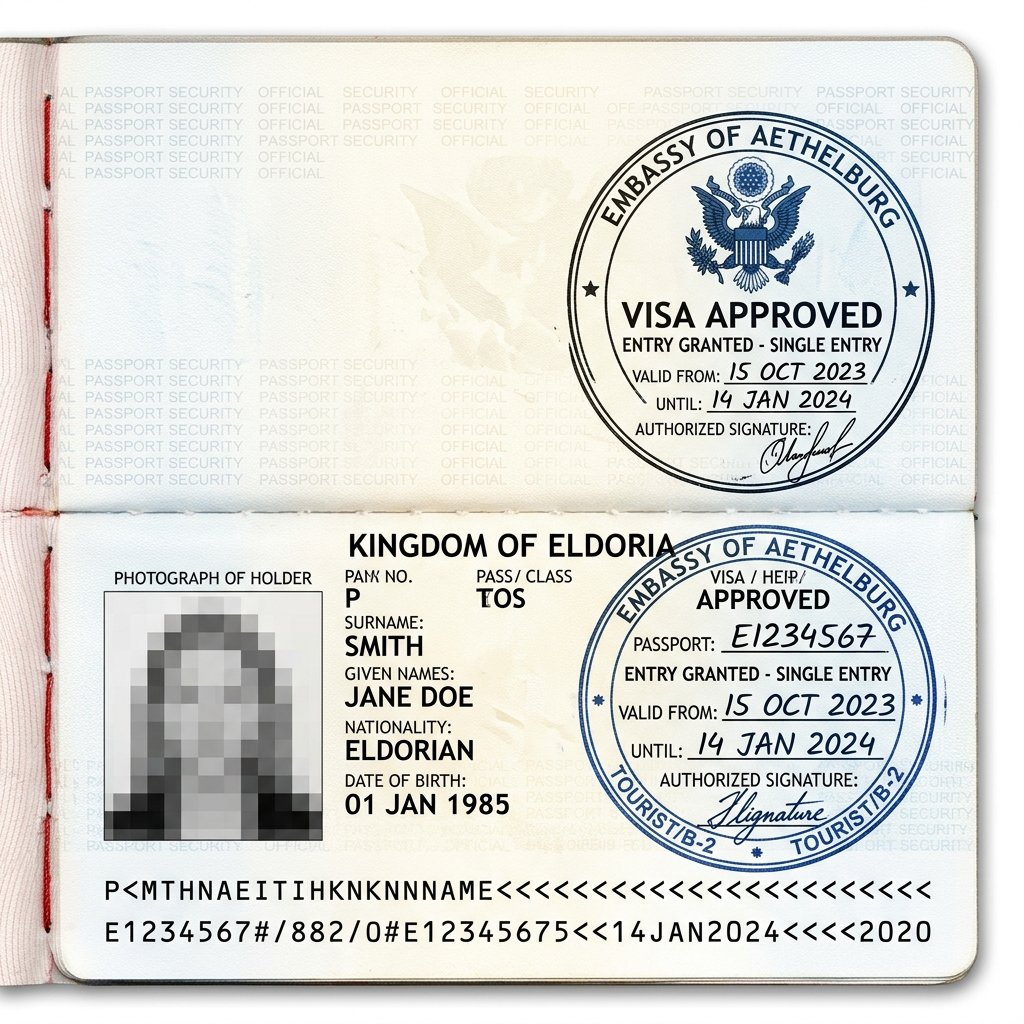 From dream to reality: German visa secured in just 3 months.