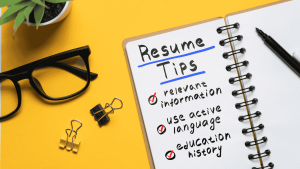 International job resume