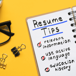 International job resume