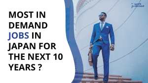Professional in blue suit representing high-paying jobs in Japan for the next 10 years (Work Abroad 2025 Guide)