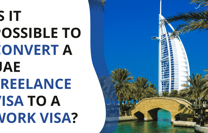 UAE freelance visa to work visa conversion process explained